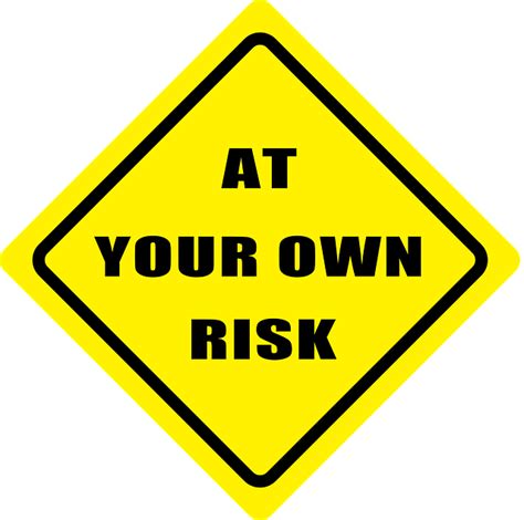 risk sign   vector graphic  pixabay