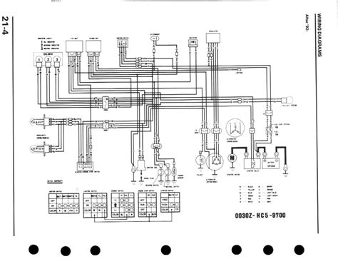 wiring diagram  honda trxfw  wiring diagram pictures