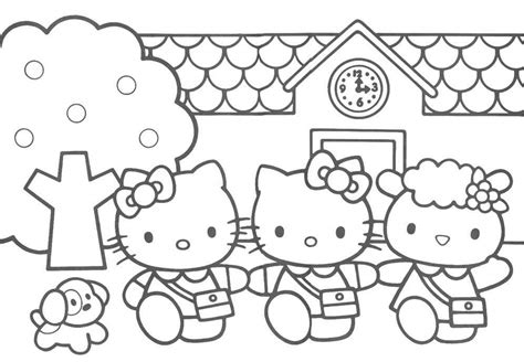 coloring  kitty coloring pages