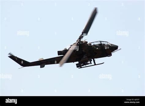 Bell Ah 1 Cobra Helicopter Of Japan Ground Self Defence Force Stock