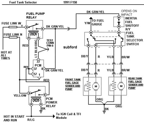 fuel pump wiring diagram yarn aid