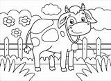 Coloring Cow Pages Printable Cows Animals Supercoloring Cartoon Categories Drawing sketch template