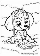 Paw Skye Zuma Iheartcraftythings Pawpatrol sketch template