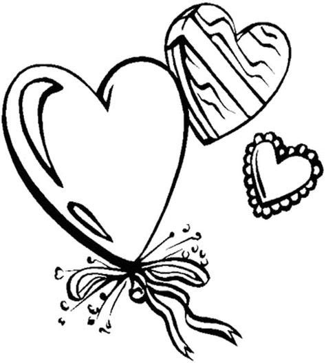 valentines day  heart coloring page valentines day coloring page