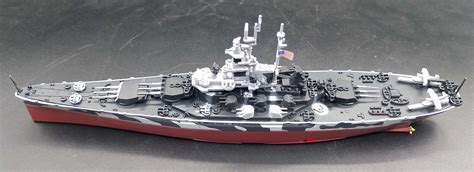 Wwii Battleship Uss Alabama Bb 60 1 1000 Diecast Model Ship Amer Ebay