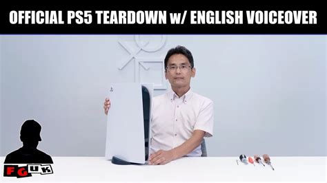 official sony ps teardown english voiceover youtube