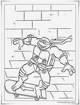 Kura Mewarnai Ninja Donatello sketch template