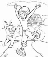 Running Coloring Pages Cross Country Getcolorings Getdrawings Bolt sketch template