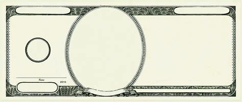 customizable blank dollar bill template