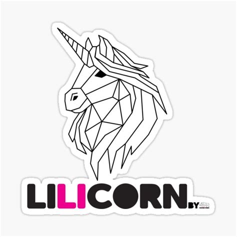 lilicorn  unicorn   girls  rhinoferos sticker  sale