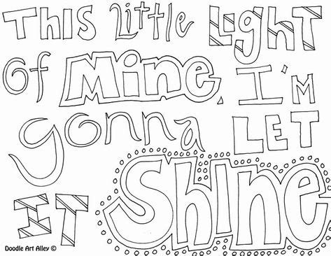light shine coloring page   quote coloring pages