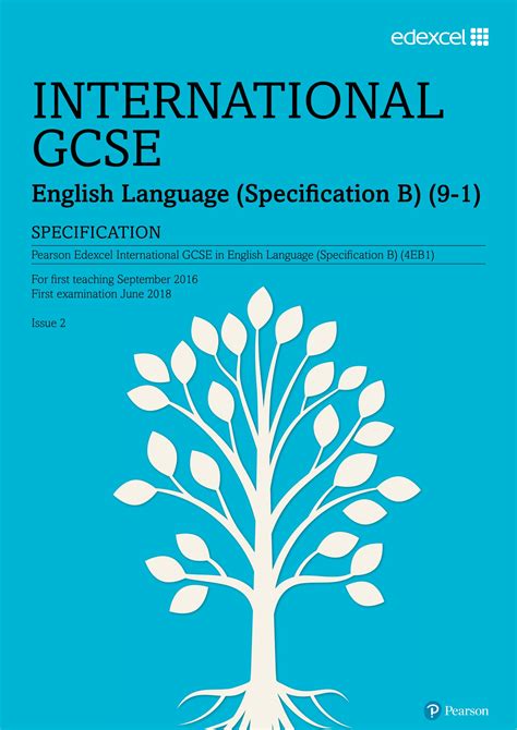 igcse english language   edexcel gcse qualification