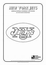 Coloring Nfl Pages Jets Logos Teams York Cool Football American Logo Team Clubs Kids Patriots England sketch template