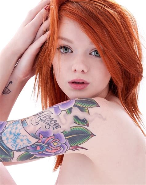 redhead suicide girl tattoo