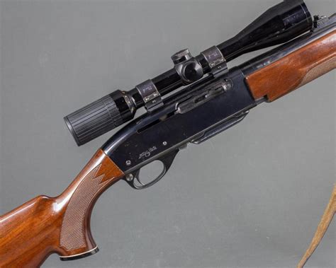 sold price remington model  semi automatic rifle  scope november     pst
