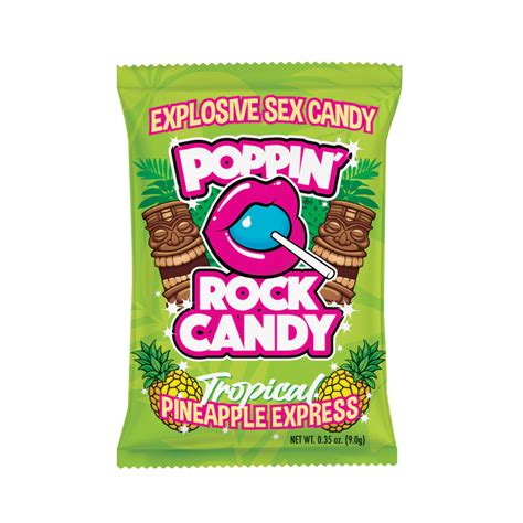 Popping Rock Candy Pineapple Xpress – Sweet Adult