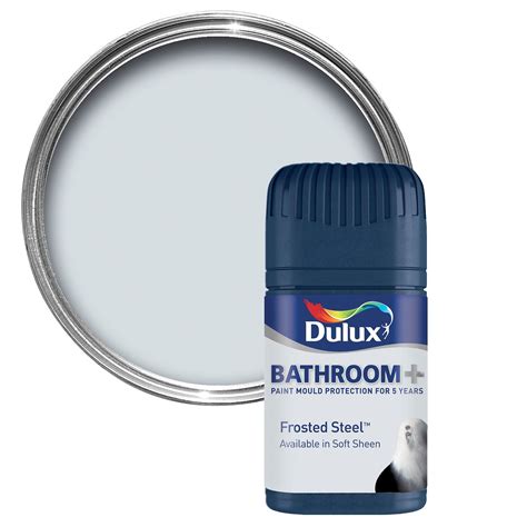 Dulux Bathroom Frosted Steel Soft Sheen Emulsion Paint 0