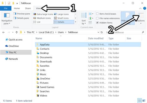 how to show hidden files in windows 10 8 7 gambaran