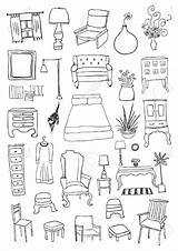 Furniture Sketches Hand sketch template