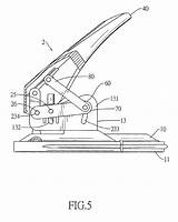 Patents Hole Puncher Drawing Report Search sketch template