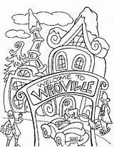 Village Christmas Coloring Pages Color Getcolorings Sheets Printable sketch template