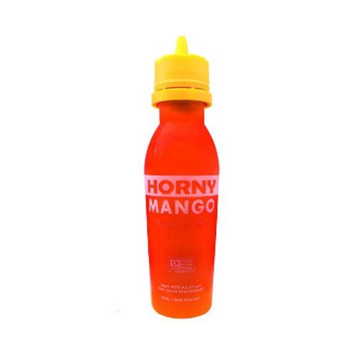 horny flava mango 55ml e liquid shisha vibe