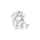 Ty Tasmanian Tiger Coloring Color Pic sketch template