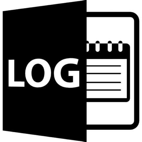 log file format symbol icons