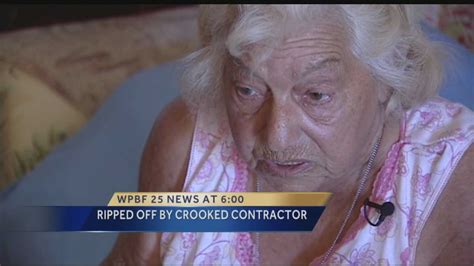 Police 89 Year Old Woman Scammed For Thousands By Con Artist Contractor
