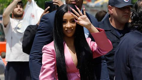 Rapper Cardi B Appears In Queens Court After Rejecting
