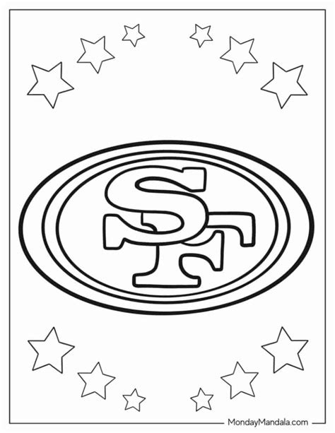 nfl logos coloring pages ers