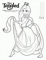 Coloring Rapunzel Pages Printable Princess Tangled Disney Colouring Print Sheets Color Kids Gif Visit Draw Ministerofbeans Book Books Bookmark Title sketch template
