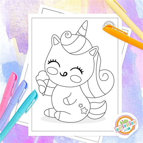 family  parenting magical unicorn coloring pages