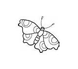 Coloring Butterfly Ulysses Pages Animal sketch template