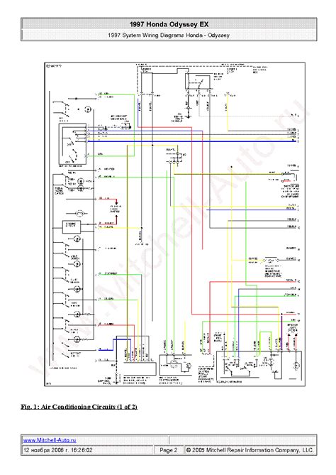 honda odyssey wiring diagram  wiring diagram