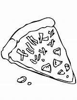 Pizza Coloring Pages Slice Cheese Printable Kids Color Drawing Clipart Coloring4free Steve Cliparts Draw Swiss Colouring Clip Sheet Grilled Getdrawings sketch template