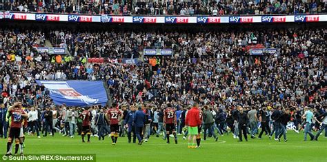Wembley Open Security Investigation Over Millwall Invasion Daily Mail