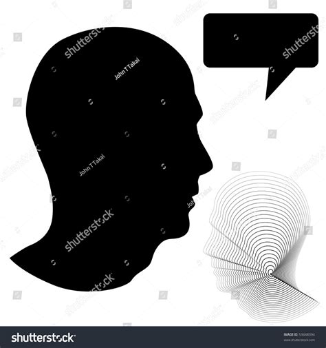 male head profile stock photo  shutterstock