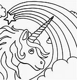 Unicorn Coloring Pages Printable Filminspector sketch template