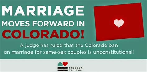 Federal Judge Rules Colorado S Same Sex Marriage Ban Unconstitutional