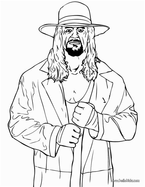 hulk hogan coloring pages wwe coloring pages  coloring pages