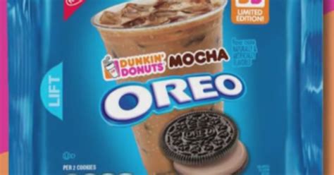new oreo dunkin donuts mocha cookies coming to a store near you