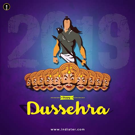 happy dussehra 2019 creative design images and psd templates free