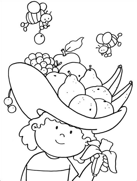 fruits coloring page fruit coloring pages food coloring pages