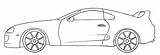 Supra Toyota Coloring sketch template