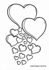 Herz Ausmalbilder Malvorlage Malvorlagen Herzen Ausmalen Kostenlose Kinder Coloriages Gratuits sketch template