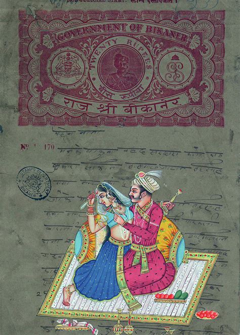 Mughal King India Art Of Love Kamsutra Indian Miniature