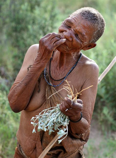 Bushmen Botswana The Bushmen Or San Are The Oldest