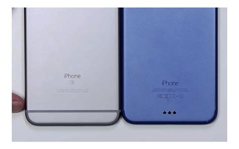 apple iphone   blue colour variant  dual rear camera leaked   video le