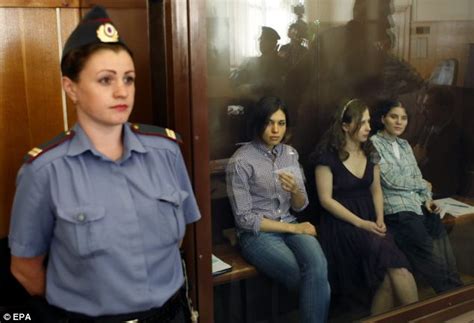 Pussy Riot Jailed Russian Punk Girls Who Dared To Criticise Putin Are